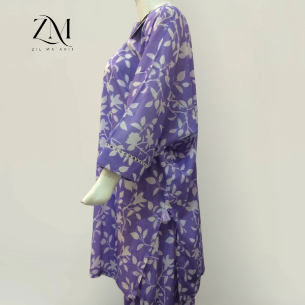 Printed Lawn 2-Piece Stitched Suit - Image 4